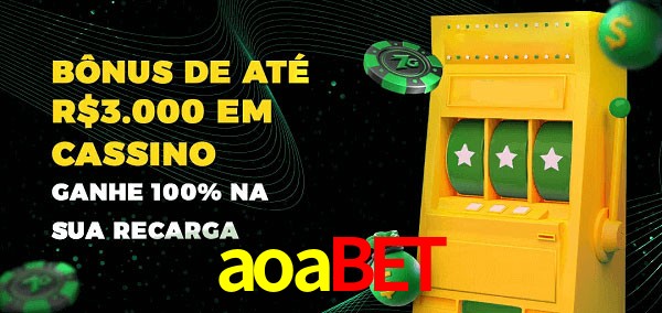 aoabet melhor bônus de depósito