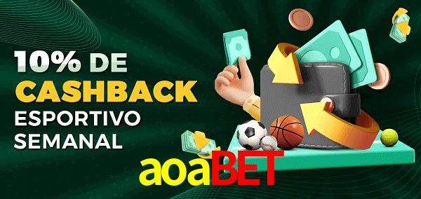 10% de bônus de cashback na aoabet